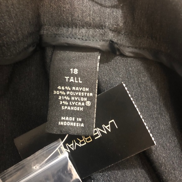 Lane Bryant Gray Pants Size 18 Tall - Picture 4 of 4